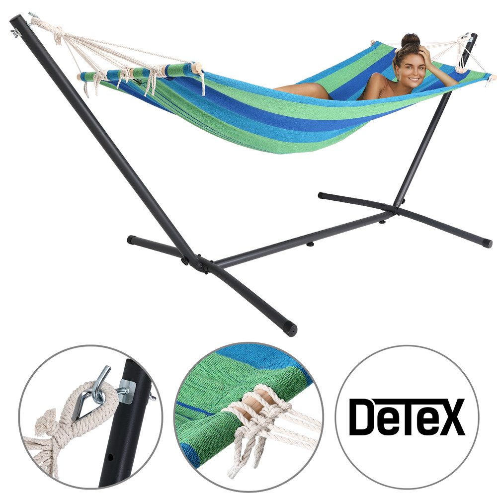 Detex Hängematte, mit Gestell 100kg Belastbarkeit günstig online kaufen