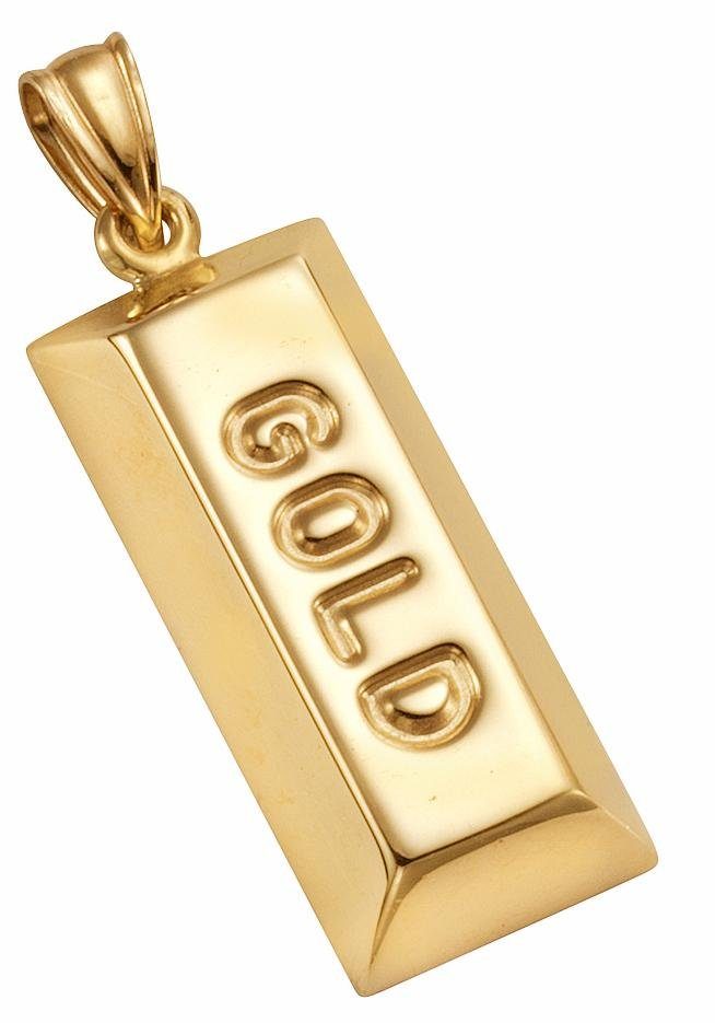 Firetti Kettenanhänger Schmuck Geschenk Gold 333 Halsschmuck Anhänger Halskette Barren