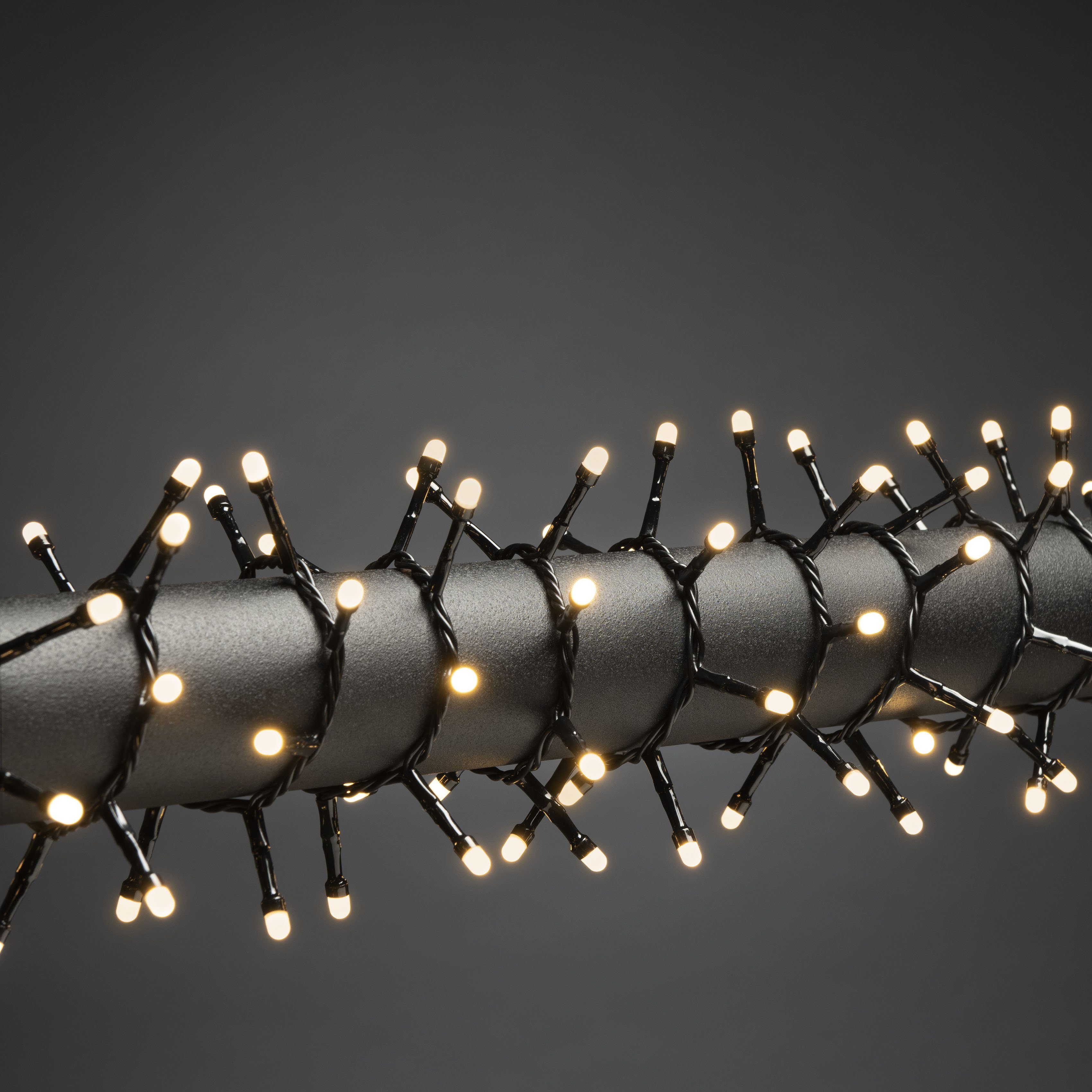 KONSTSMIDE LED-Lichterkette Weihnachtsdeko aussen, 800-flammig, Micro LED Compactlights, 800 warmweiße Dioden