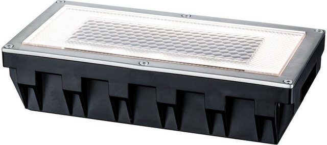 Paulmann LED Einbauleuchte »Box«, Bodeneinbauleuchten-Set, Solar, Edelstahl-Otto