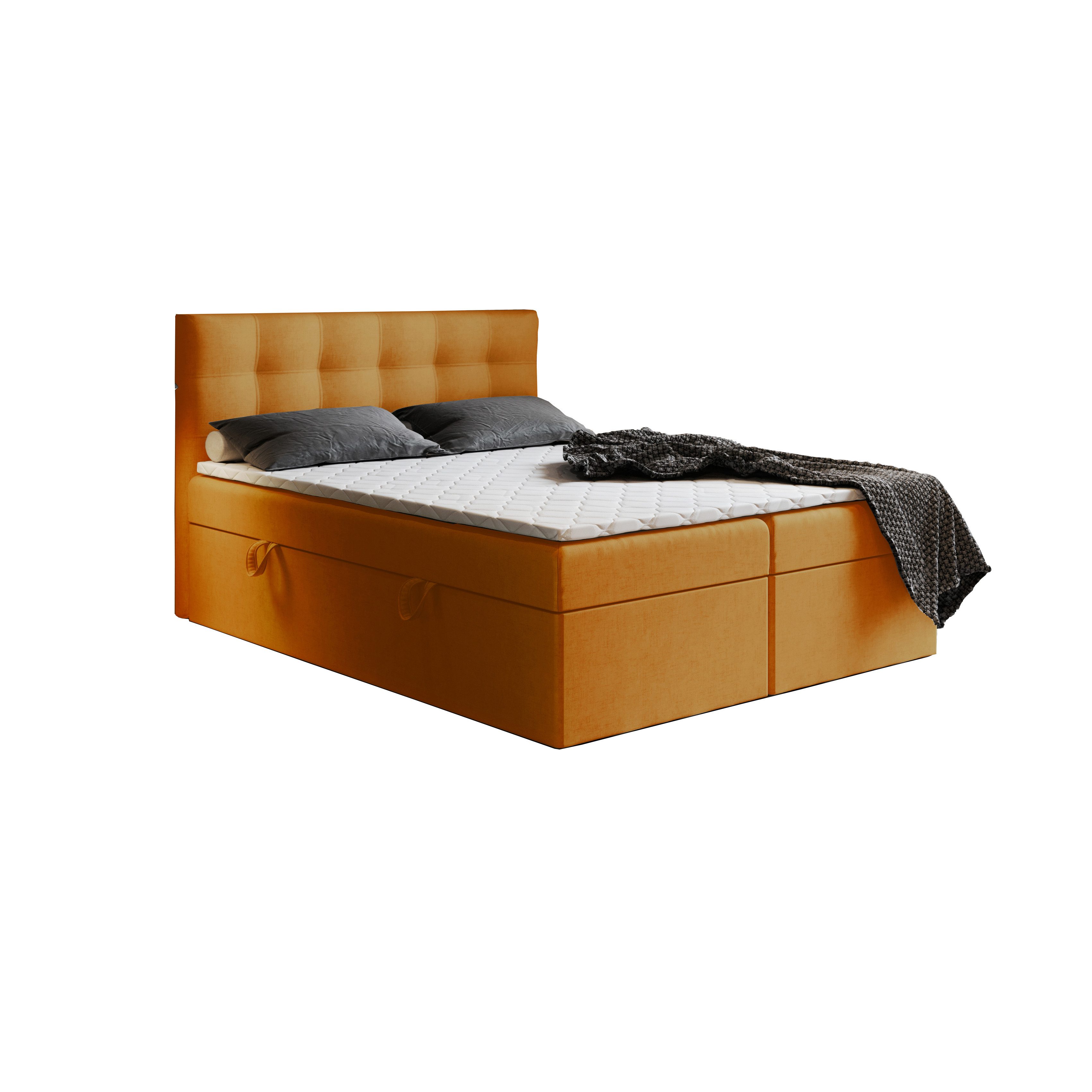Godre Boxspringbett mit Bettkasten Ewora 120x200 günstig online kaufen