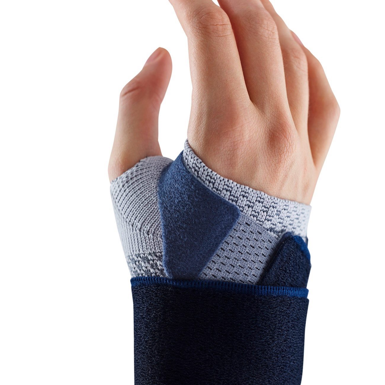 Bauerfeind Handgelenkbandage ManuTrain Handgelenkbandage, Titan Rechts Größe 2