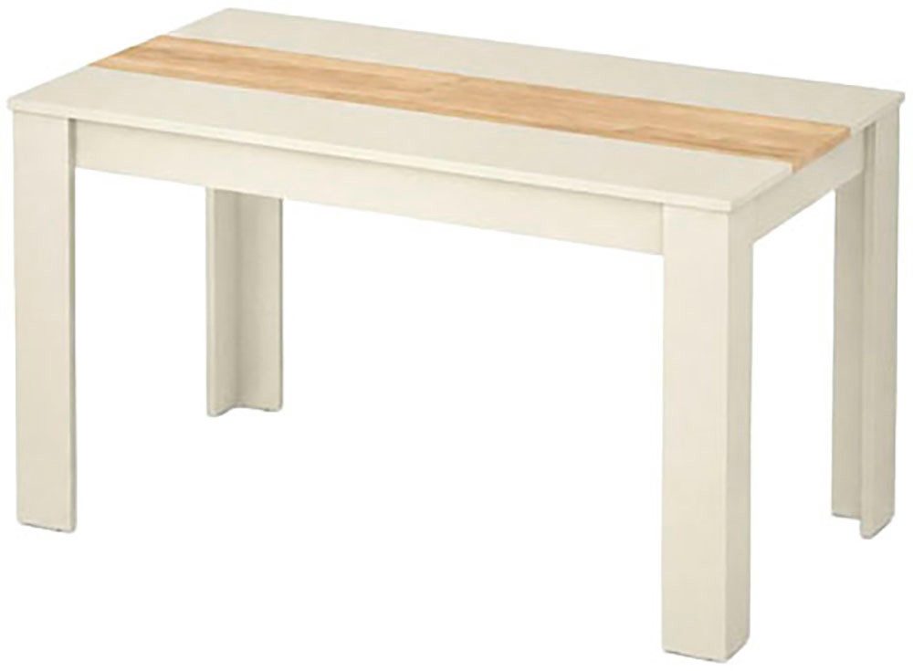 OTTO home Esstisch Adana, 140cm (1-St), 140cm, Küchentisch, Kaschmir und Eiche wahlweise kombinierbar