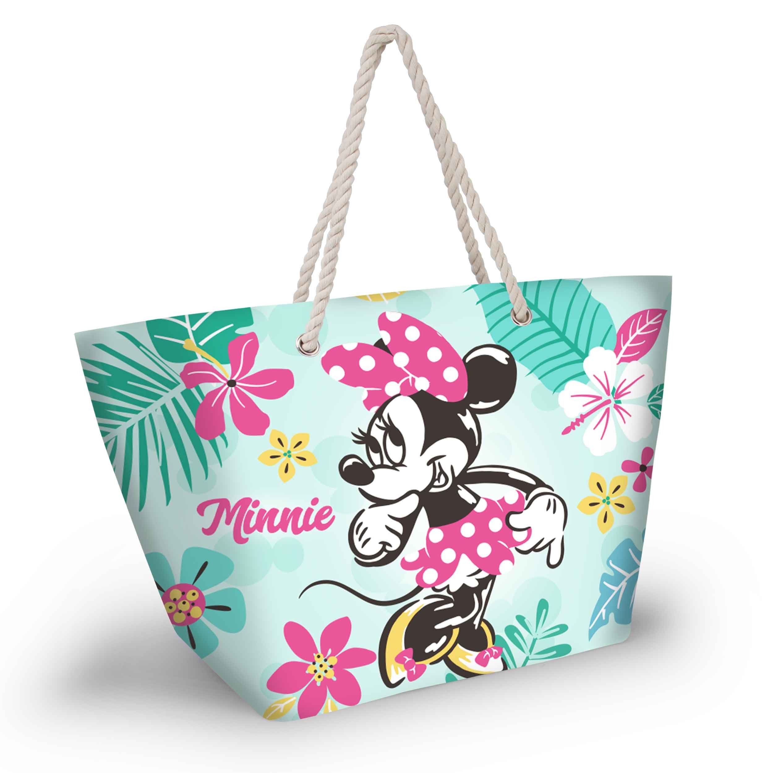 Karactermania Strandtasche Disney Minnie Maus Tropic Soleil Tragetasche Tasche, große Henkel
