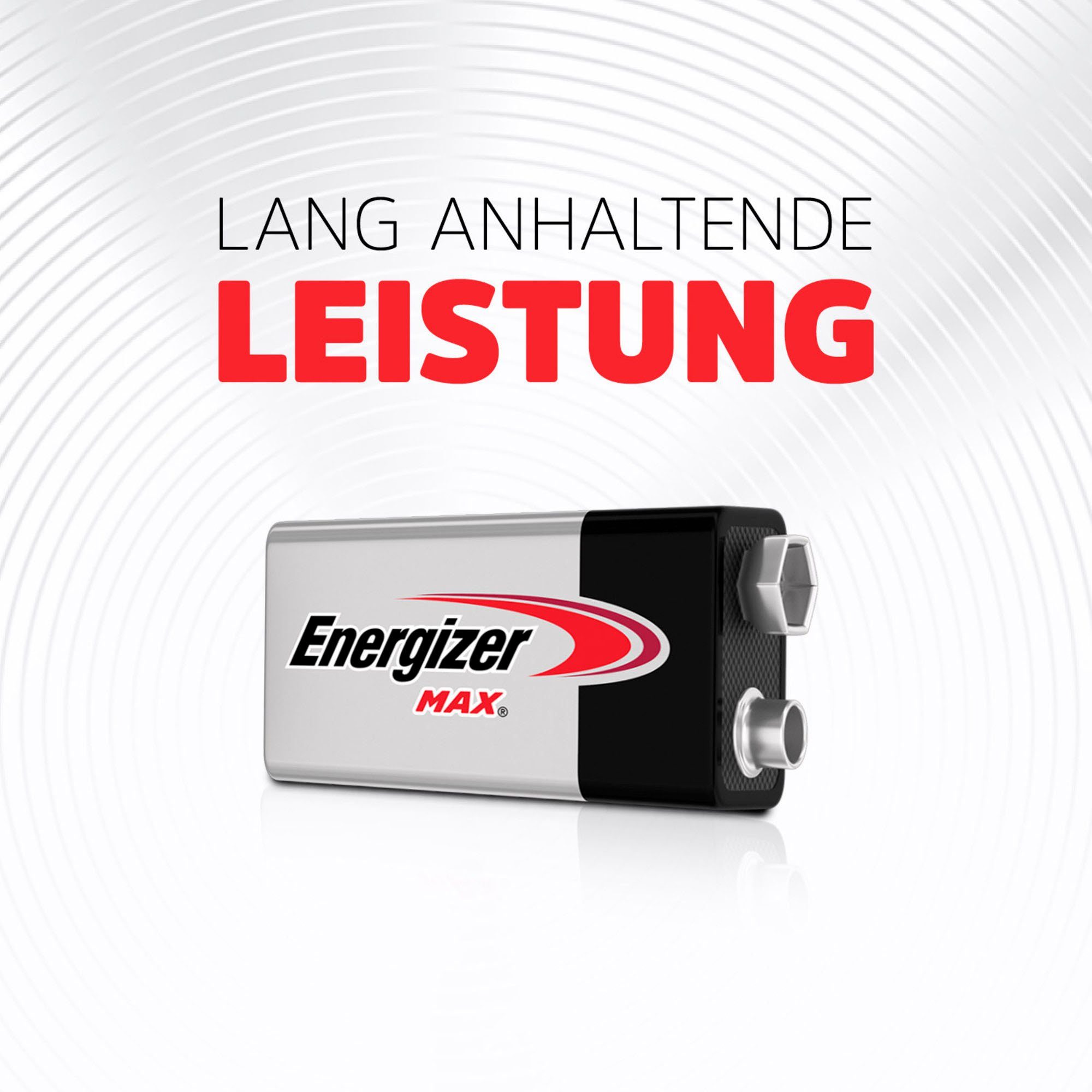 Energizer 3er Pack Max St) 9V Batterie, E-Block (3