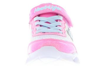 Skechers 302313L/PKMT S Lights-Sweetheart Lights-Lets Shine Pink/Multi Sneaker Lichter können am Klettriemen an- und ausgeschalten werden