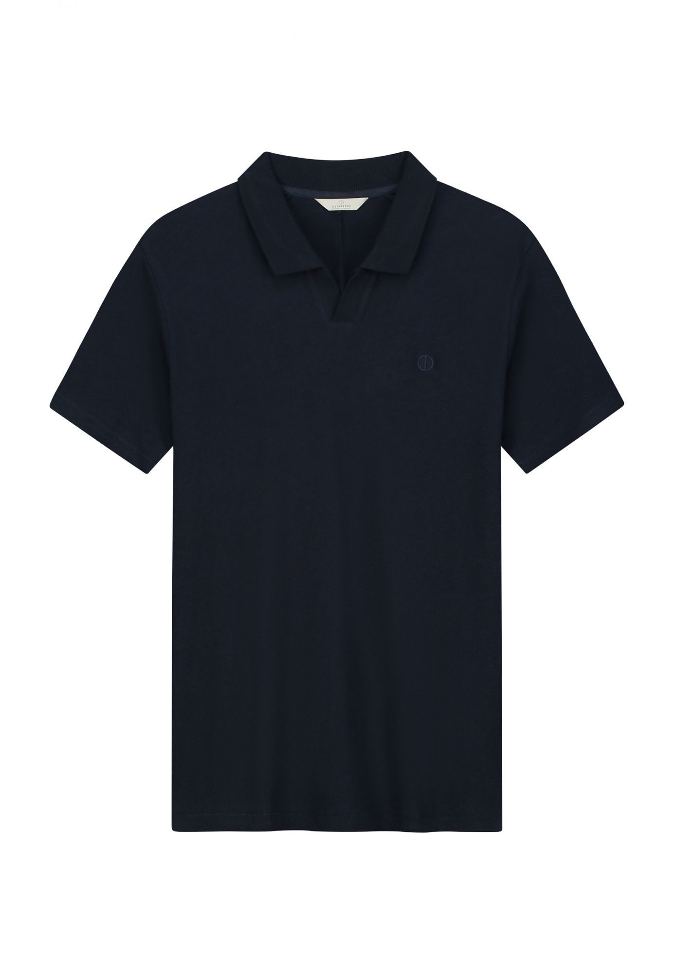 Dstrezzed Poloshirt - Shirt kurzarm Leinenoptik - Trendstyle - DS_Brooks Polo