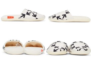 OFF-WHITE OFF-WHITE ARROW PATTERN SLIPPERS Pantoletten Shoes Schuhe Sneakers San Sneaker