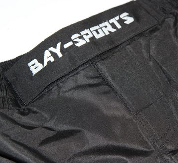 BAY-Sports Sporthose MMA K1 Thaiboxhose Thaiboxen Hose Shorts Muay Thai Shadow (1-tlg) Kixkboxen, für Kinder und Erwachsene