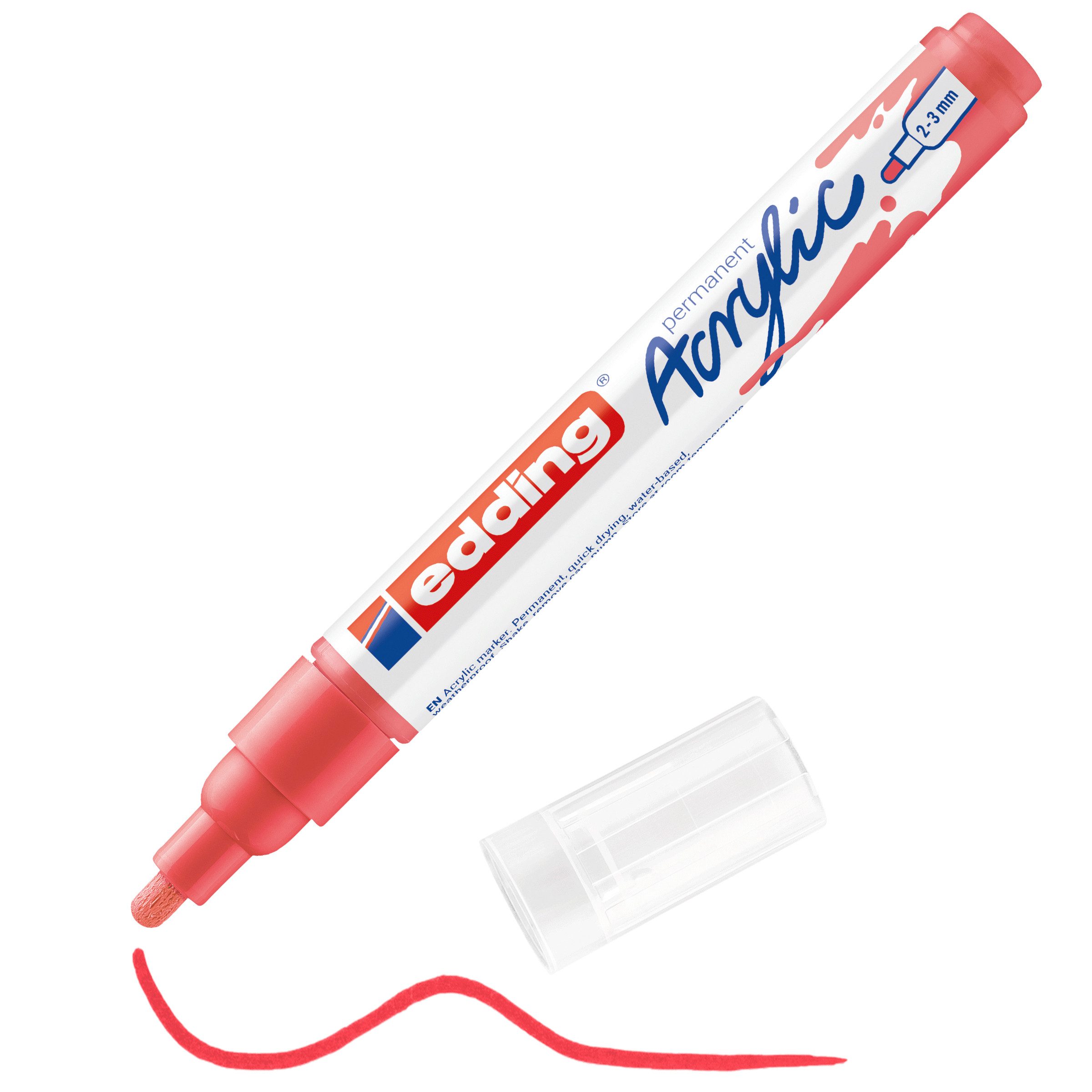edding Marker ignore, Strichbreite 2-3 mm
