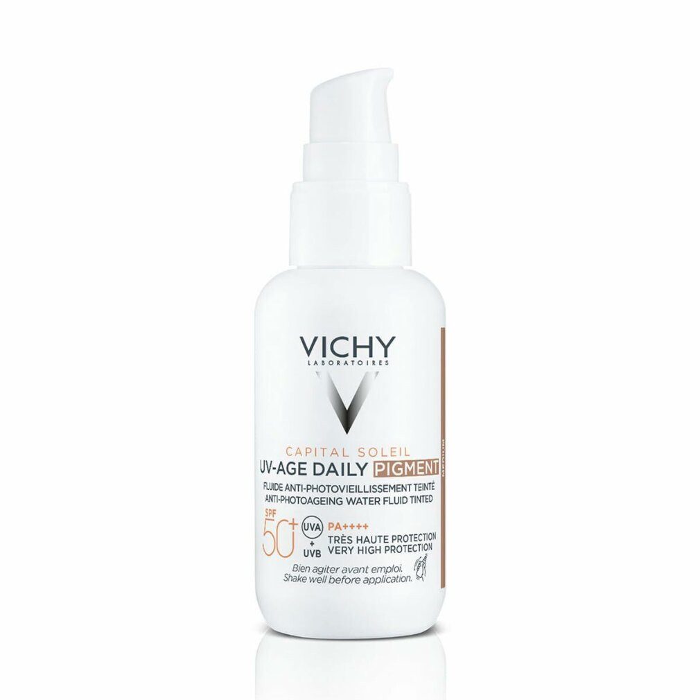 Vichy Körperpflegemittel CAPITAL SOLEIL UV-AGE DAILY getöntes Schutzfluid SPF50+ #Medium 40ml
