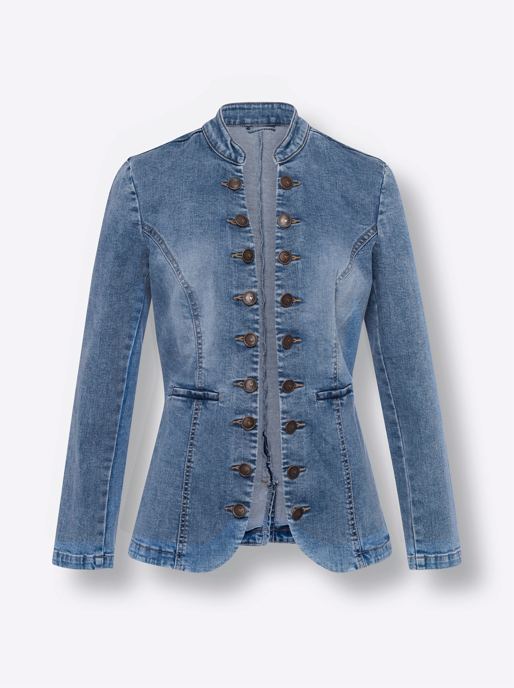 heine Blusenblazer Jeansblazer .