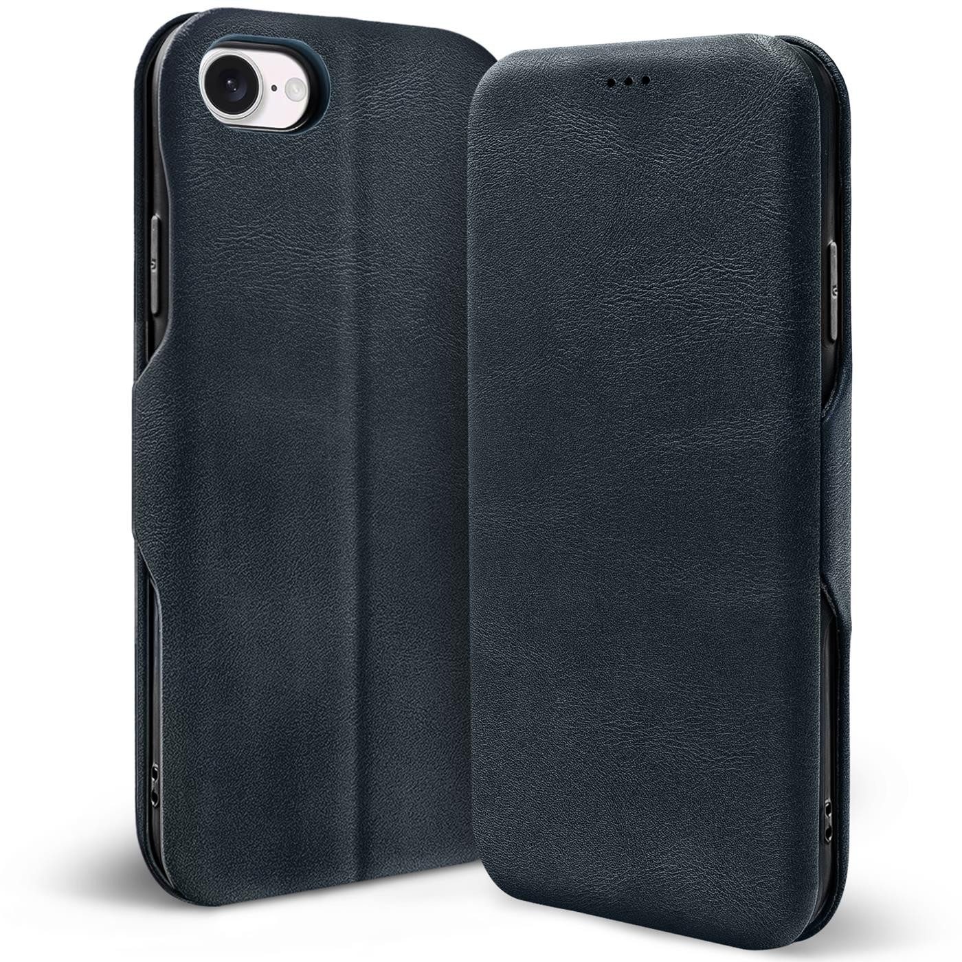 CoolGadget Handyhülle Business Premium Hülle Für iPhone 16e 6,1 Zoll, Handy Tasche mit Kartenfach für Apple iPhone 16e Schutzhülle