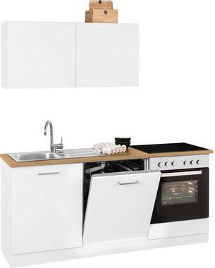 HELD MÖBEL Küchenzeile Kehl, ohne E-Geräte, Breite 180 cm, für Geschirrspülmaschine