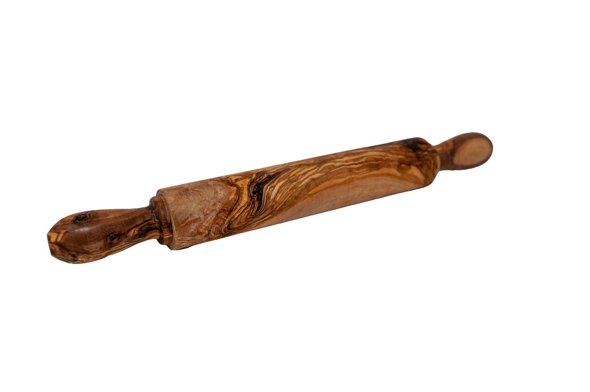 Benera Nudelholz Teigroller Nudelholz aus Olivenholz 42 cm Olivenholz