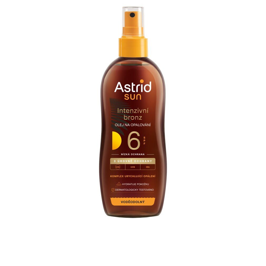 Astrid Körperpflegemittel Öl für die Bräunung SPF 6 Sun 200 ml