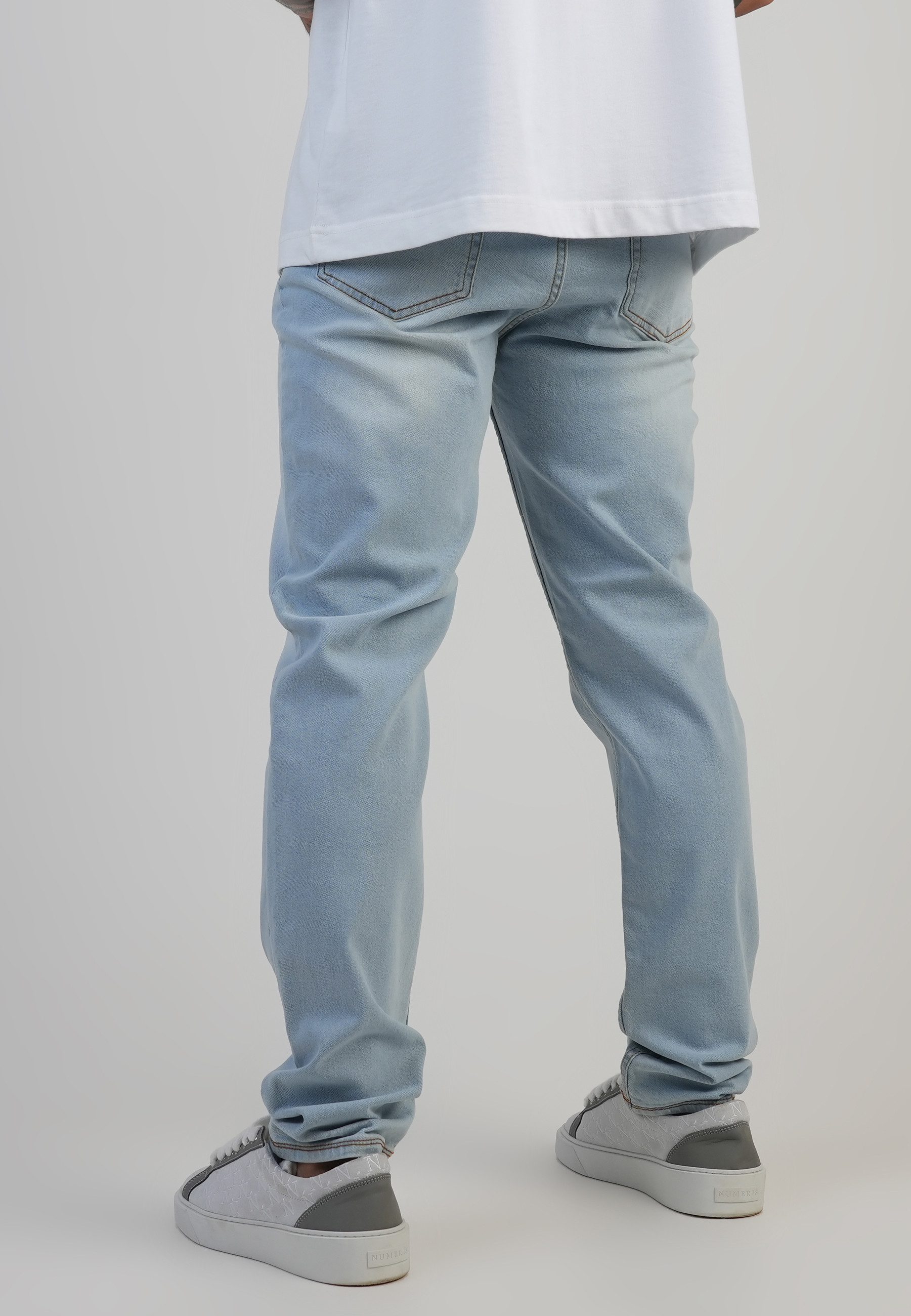 Siksilk Regular-fit-Jeans SikSilk Herren Slim Fit Jeans