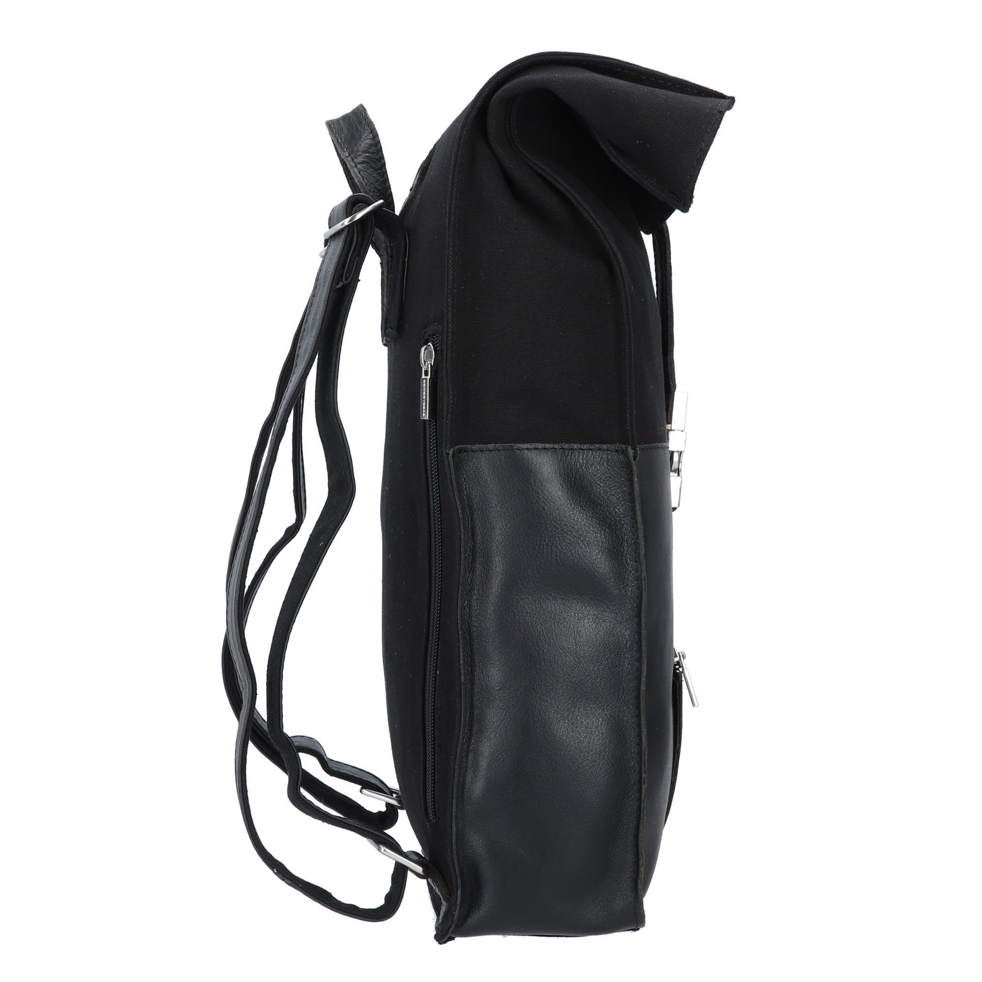 Daypack, Cowboysbag Leder black