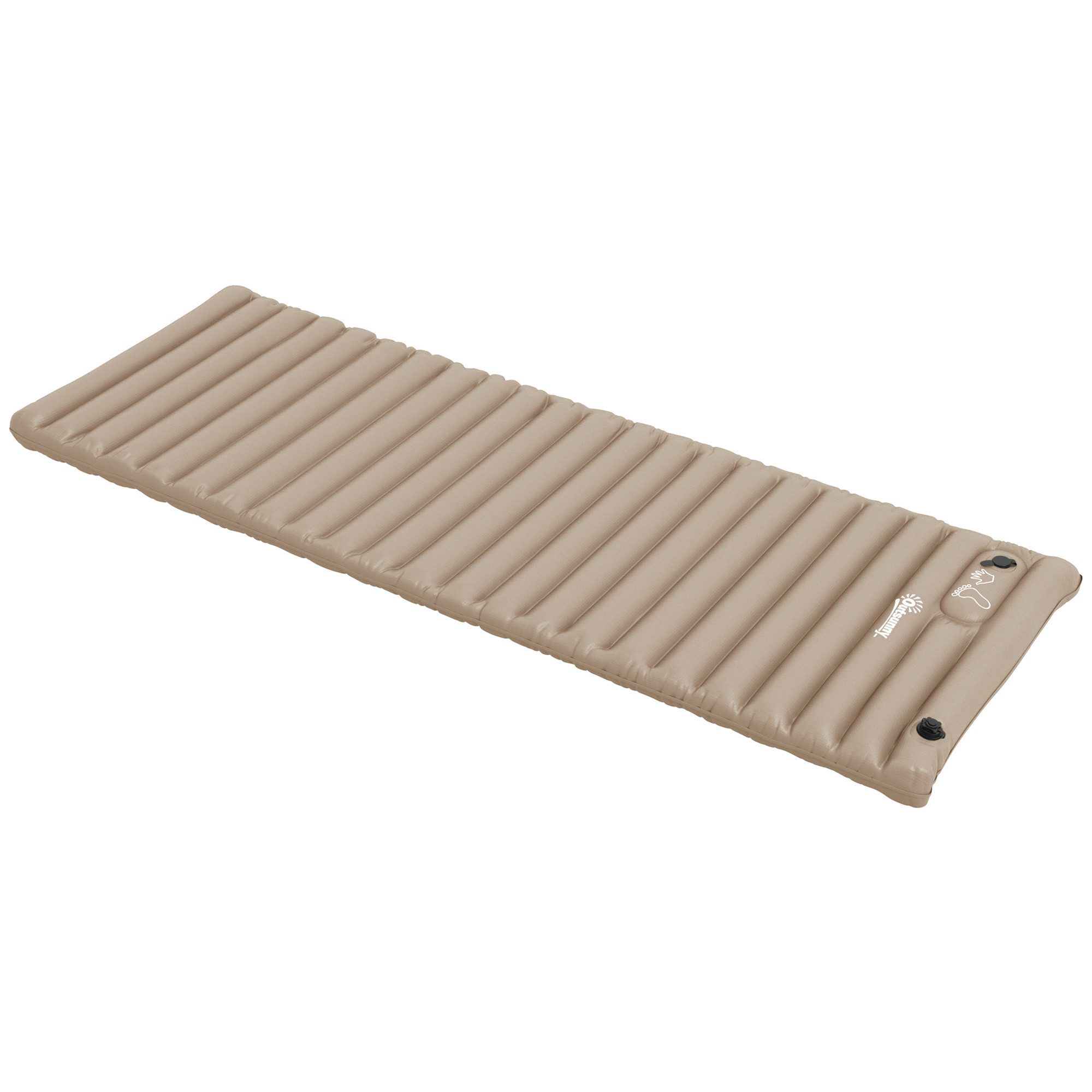 Outsunny Luftmatratze Gästematratze, Gästebett, inkl. Fußpumpe, günstig online kaufen