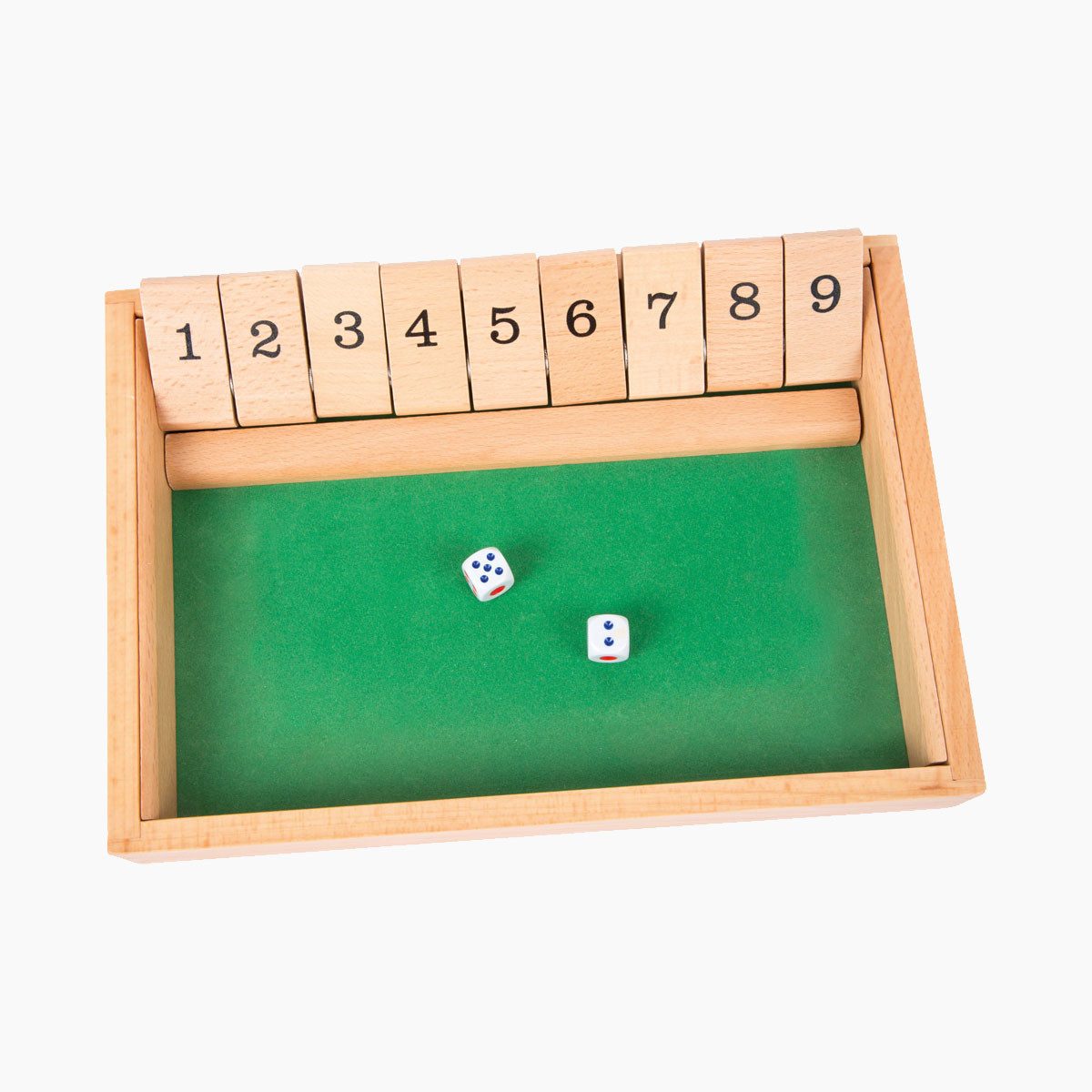 Small Foot Spielesammlung Shut the box Brettspiele, Shut the Box, Spielspaß mit der ganzen Familie