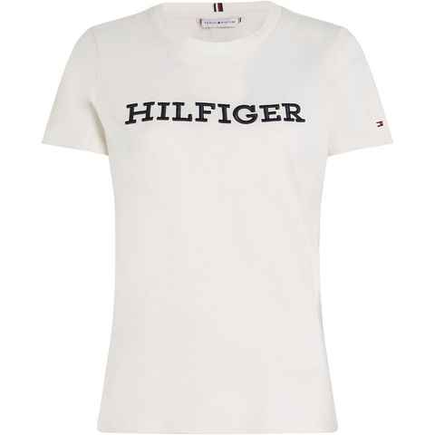 Tommy Hilfiger Curve Rundhalsshirt Shirt CRV REG MONOTYPE PLUS SIZE CURVE