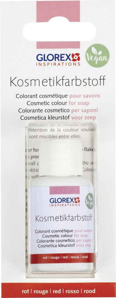 Glorex Bastelnaturmaterial Glorex Seifen-Kosmetik-Farbstoff rot 20 ml