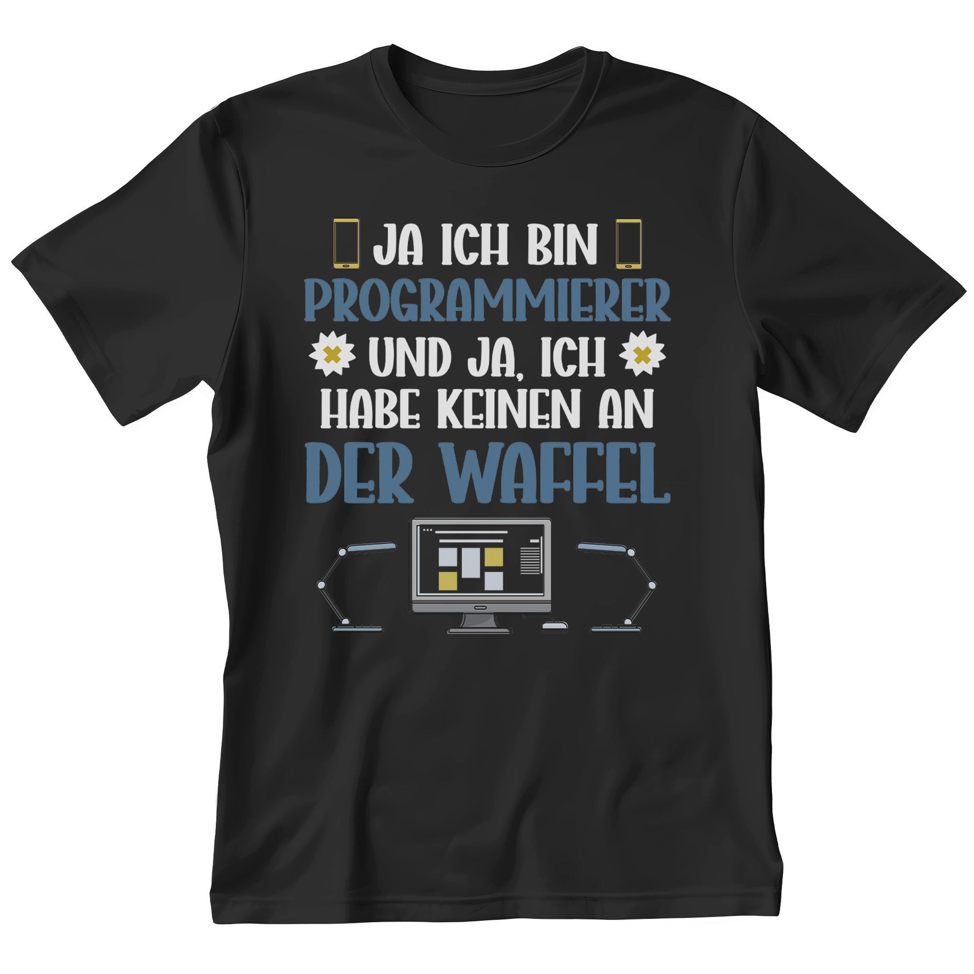 T-Shirt Programmierer Geschenk Männer Spruch Beruf Studium Abschluss