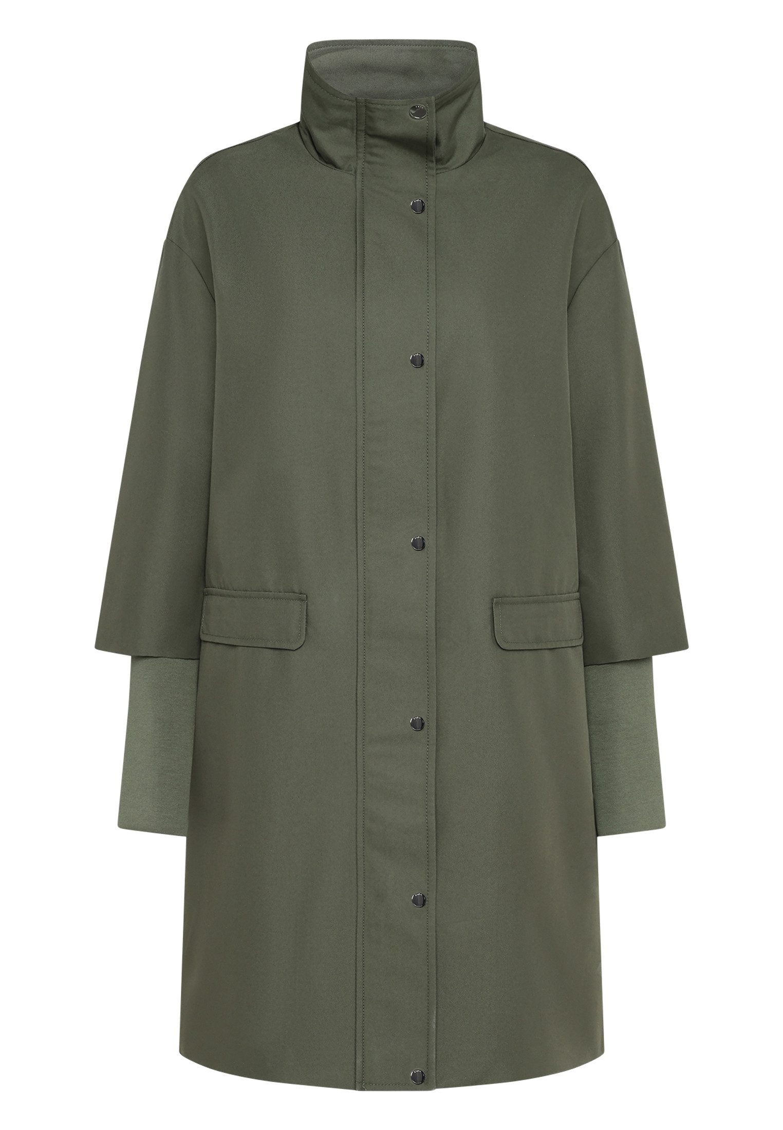 Zero Langmantel Damen mit Stulpen