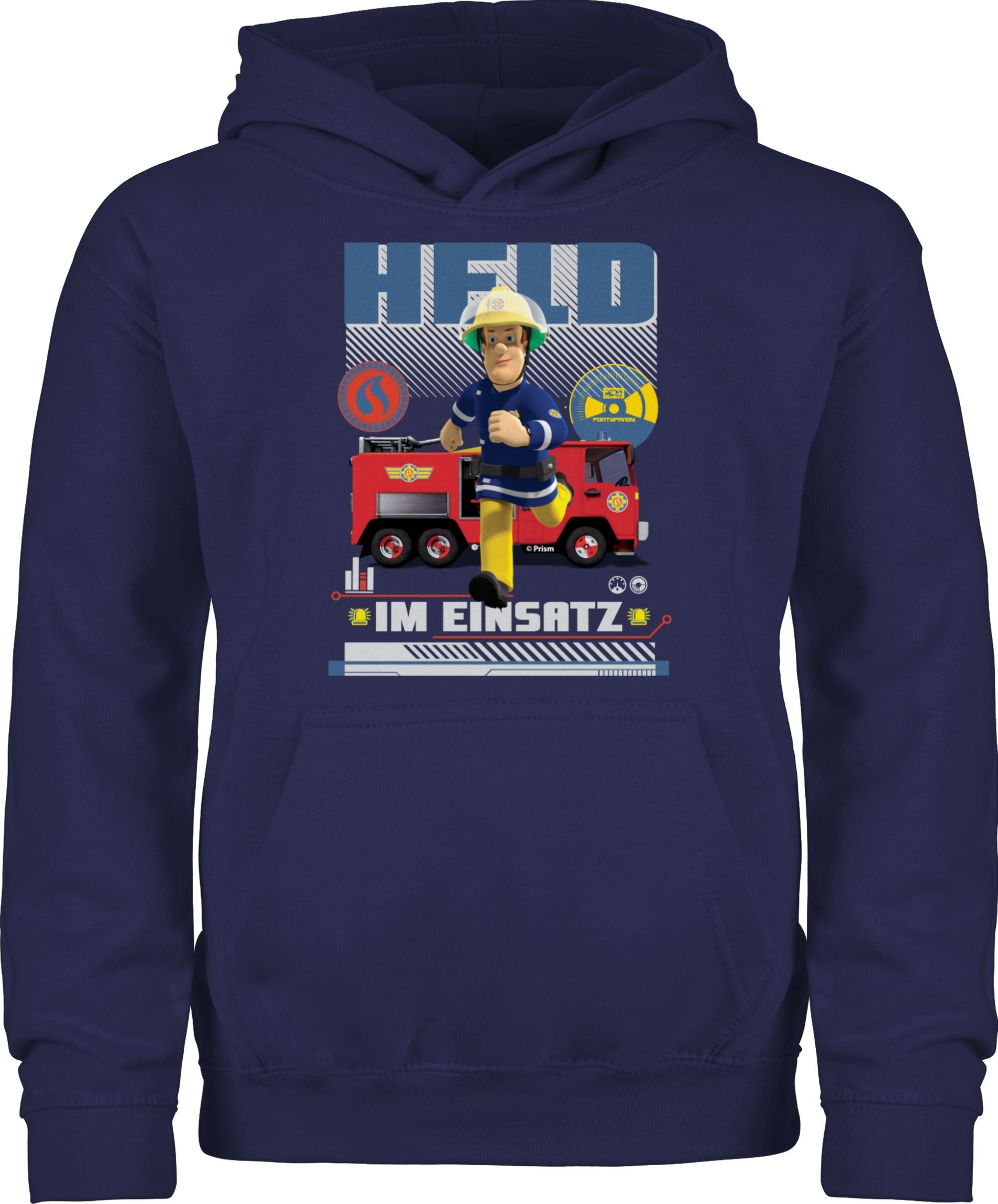 Hoodie Held im Einsatz