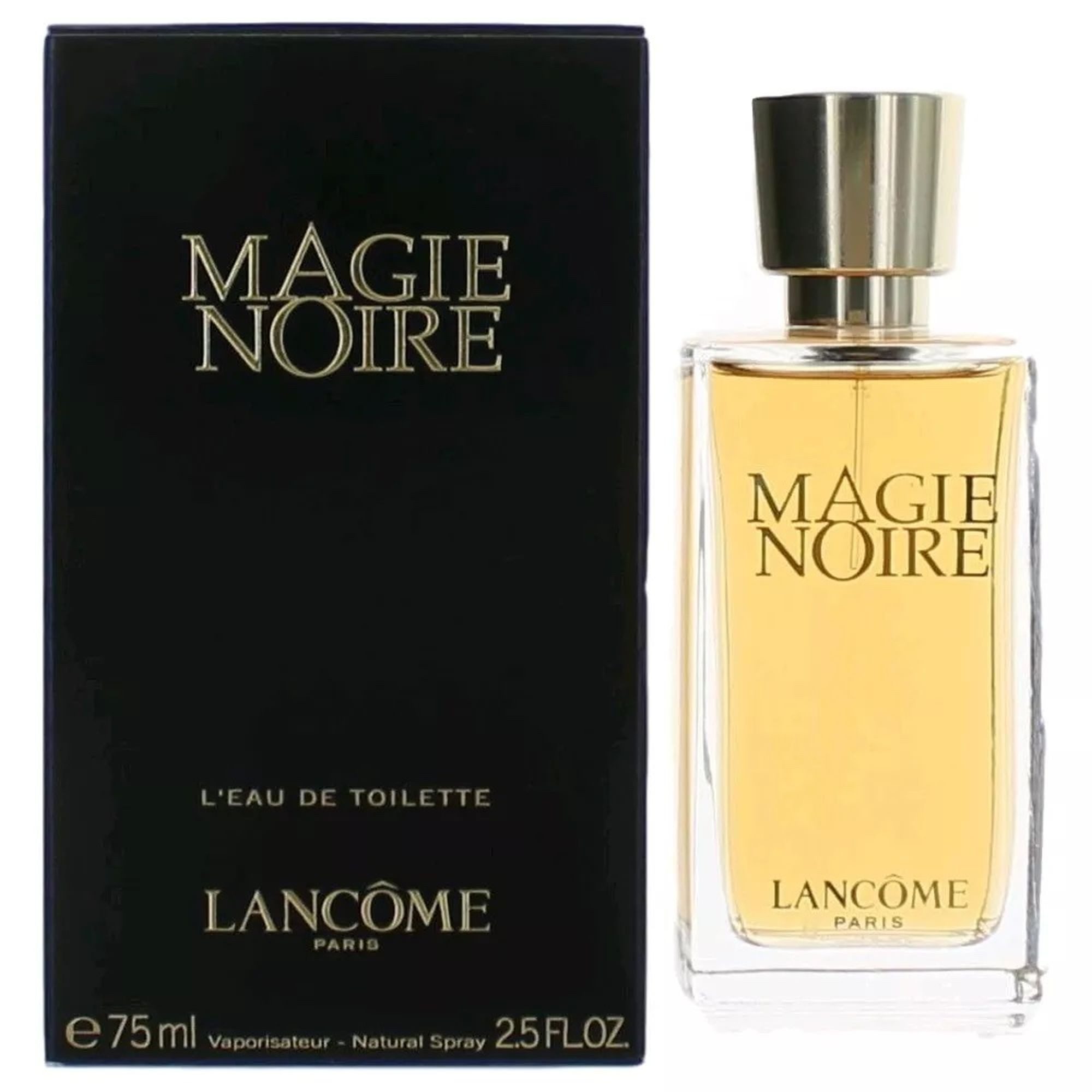 LANCOME Eau de Toilette Magie Noire EDT Damen Spray, Blumig-orientalischer Duft mit Bergamotte, Maiglöckchen und Moschus