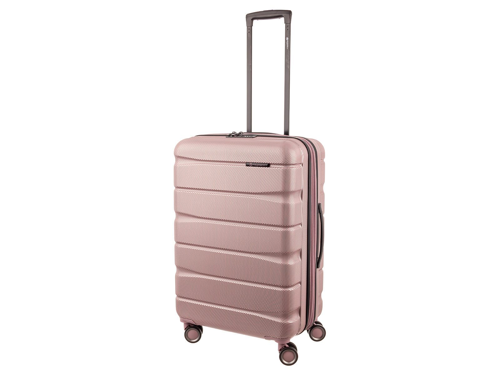 Franky Handgepäckkoffer ABS13 66er Trolley Hartschale, 4 Rollen, Dehnfalte