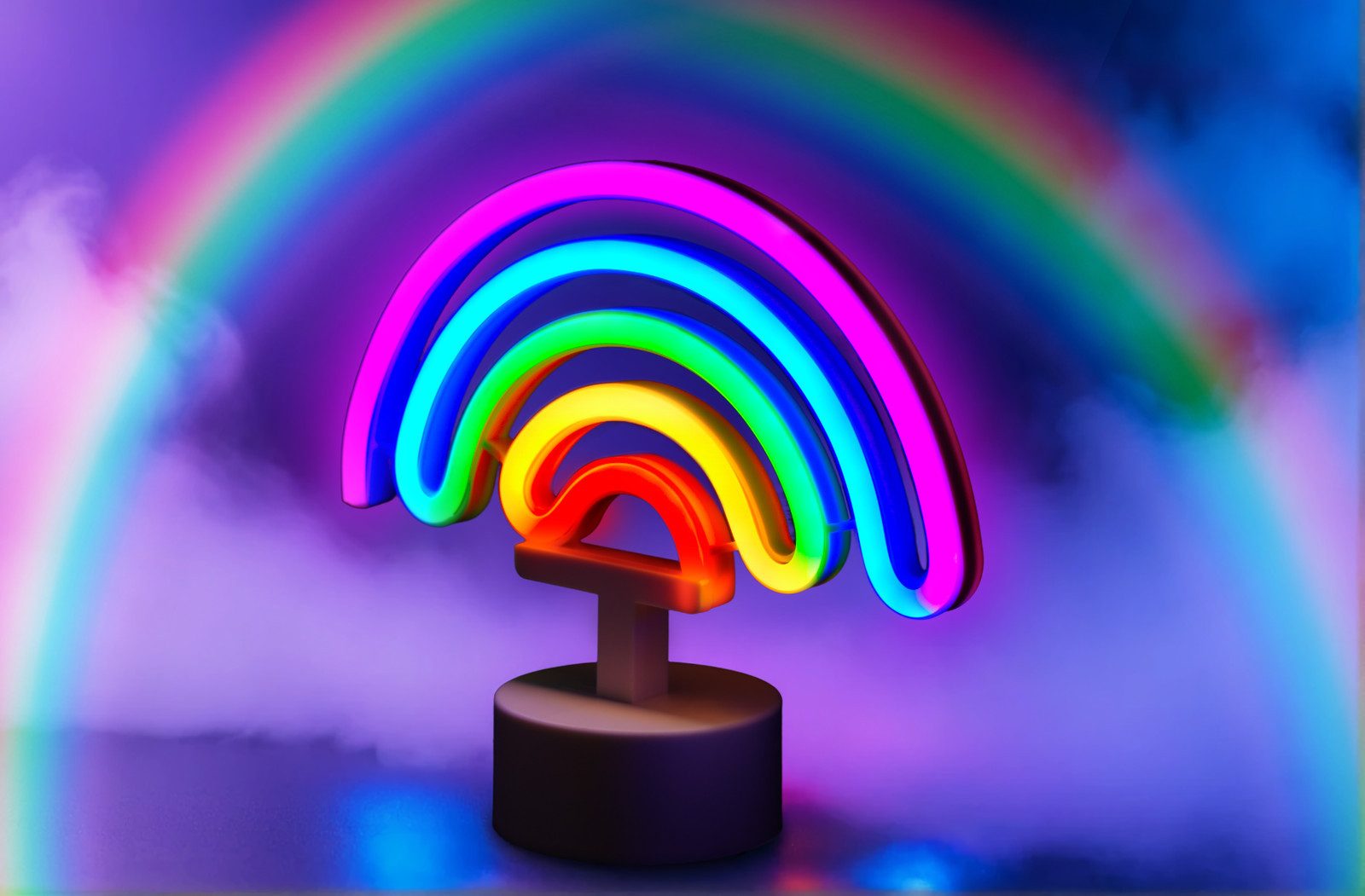 Gravidus LED Dekolicht Pride Neon-Leuchte Regenbogen günstig online kaufen