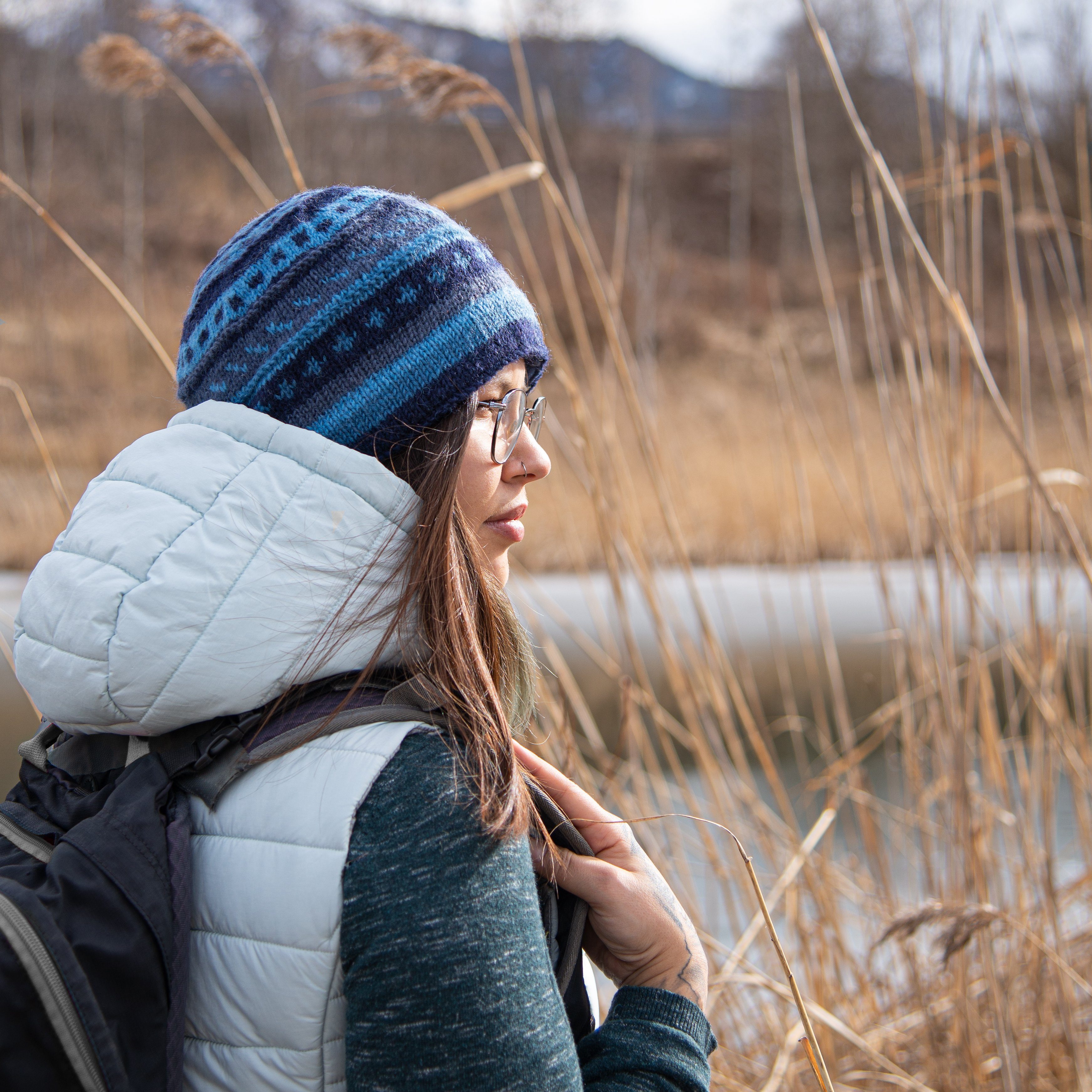 McRon Strickmütze Wollmütze im Norweger Muster "Modell Miles" hoher Schurwo günstig online kaufen