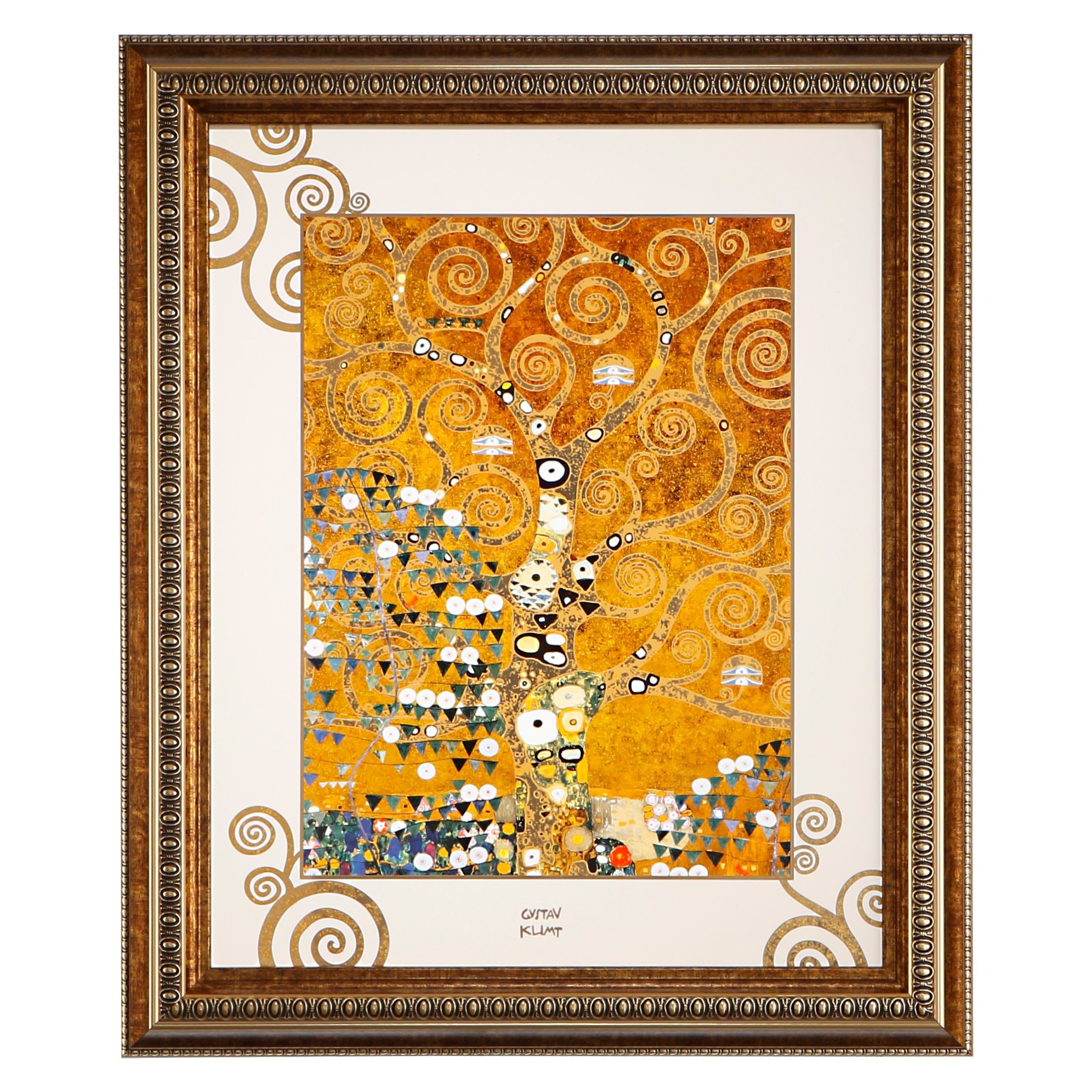 Goebel Wandbild Goebel Artis Orbis Gustav Klimt 'AO P BI Lebensbaum 48x58'