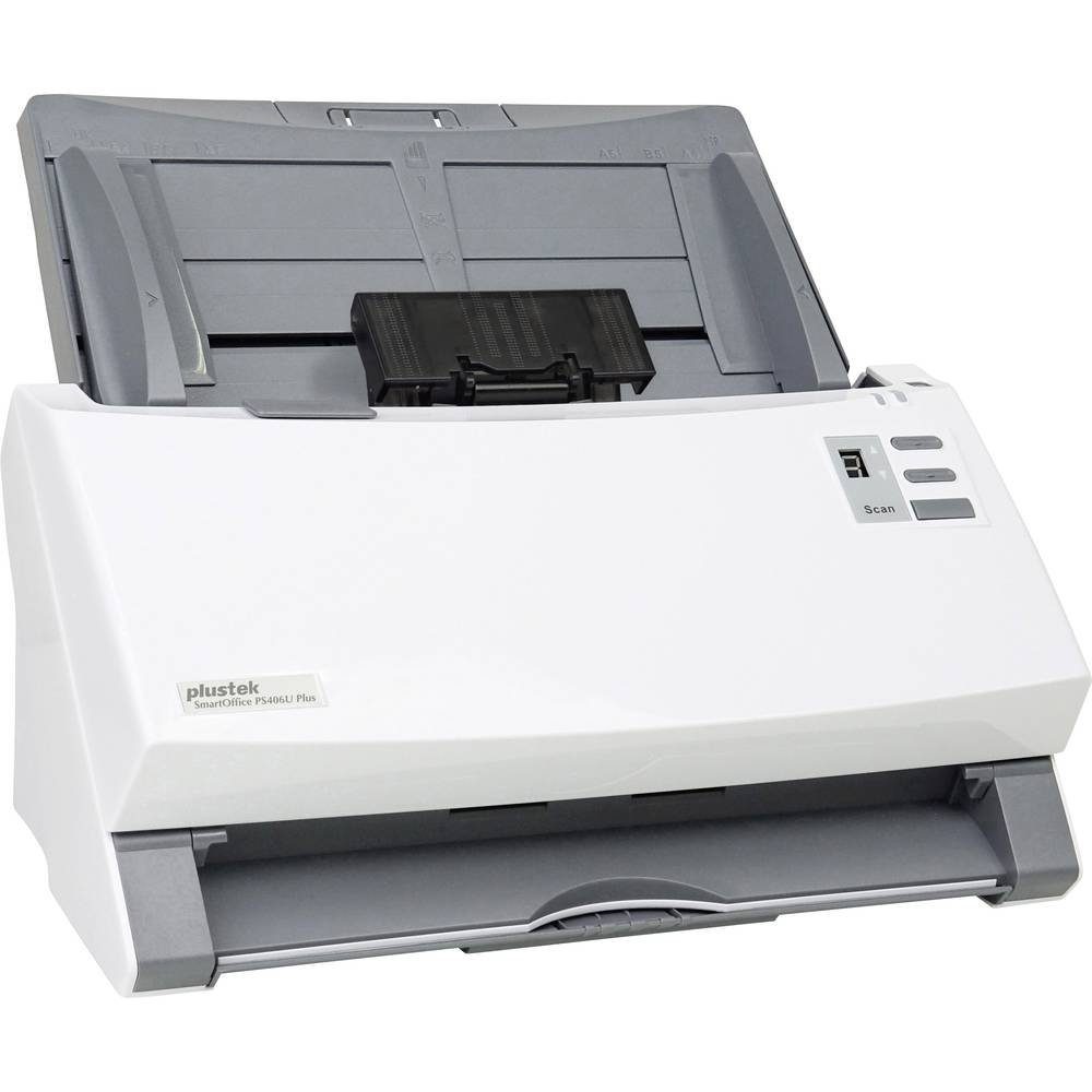 Plustek Duplex-Dokumentenscanner 0296 Dokumentenscanner, (Ultraschall-Sensor, Automatikbetrieb)