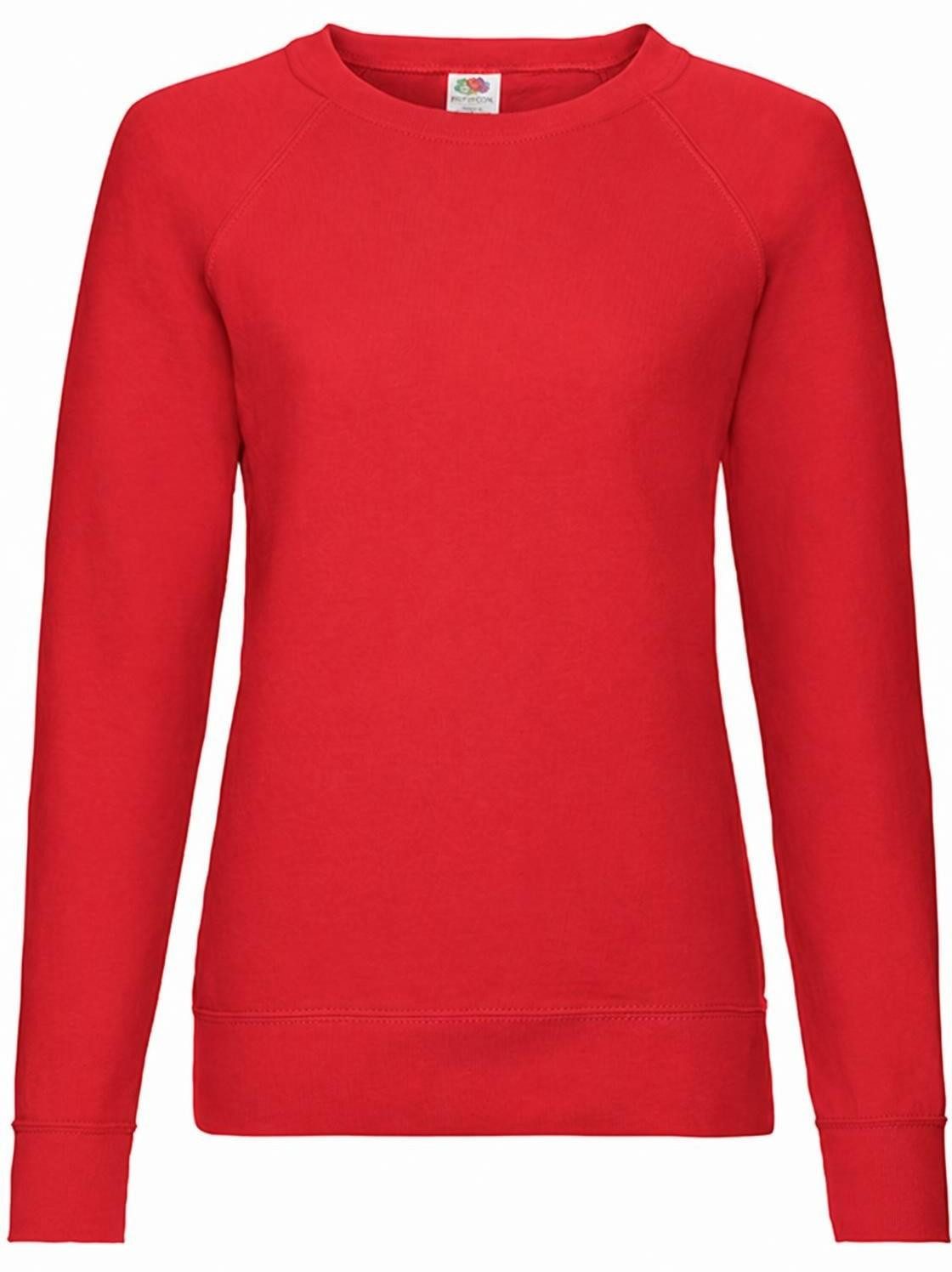 Fruit of the Loom Sweatshirt Lady-Fit Lightweight Raglan Sweatshirt / Pullover