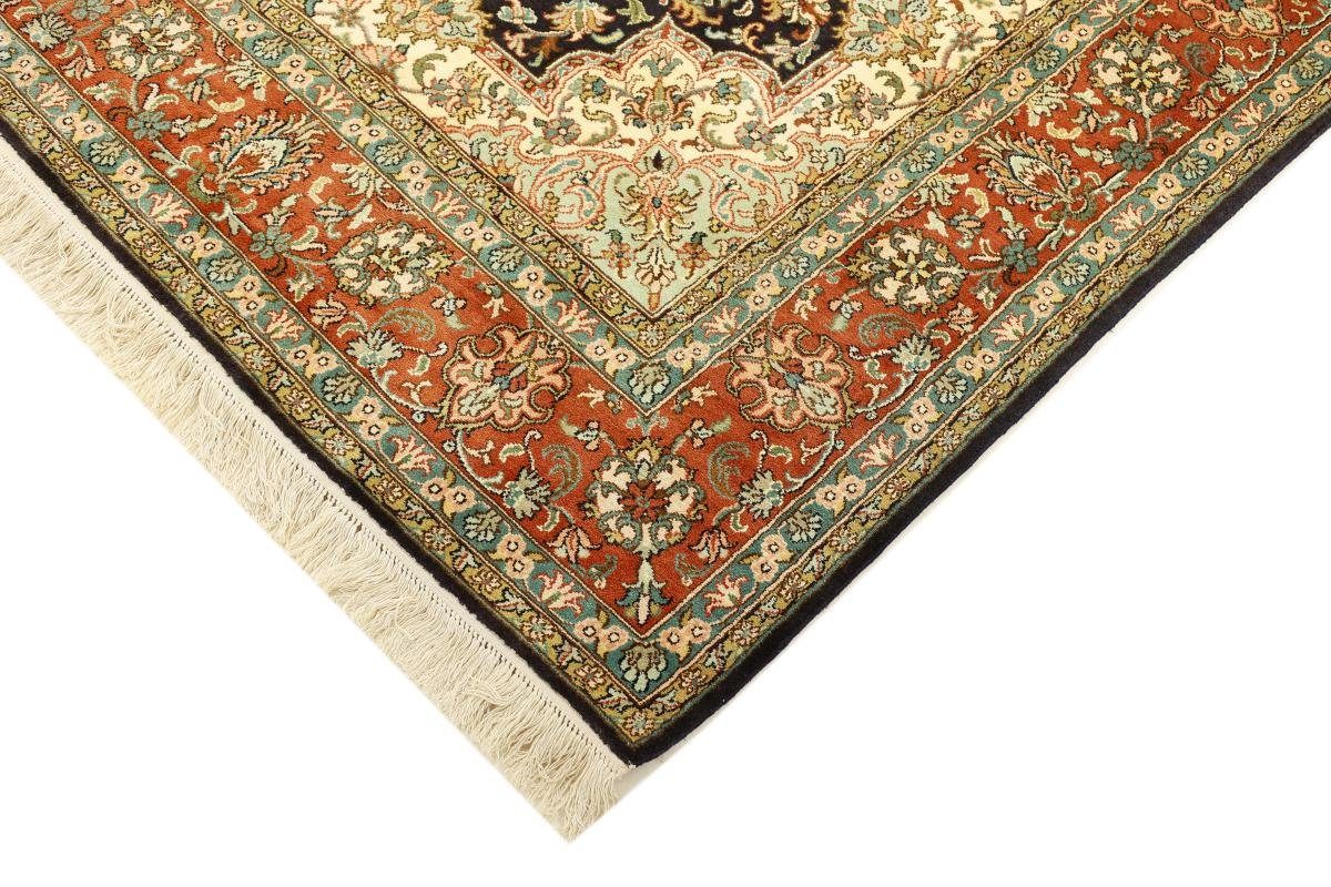 Kaschmir Orientteppich, 4 Handgeknüpfter rechteckig, Trading, Nain Höhe: 168x240 Seidenteppich Seide mm