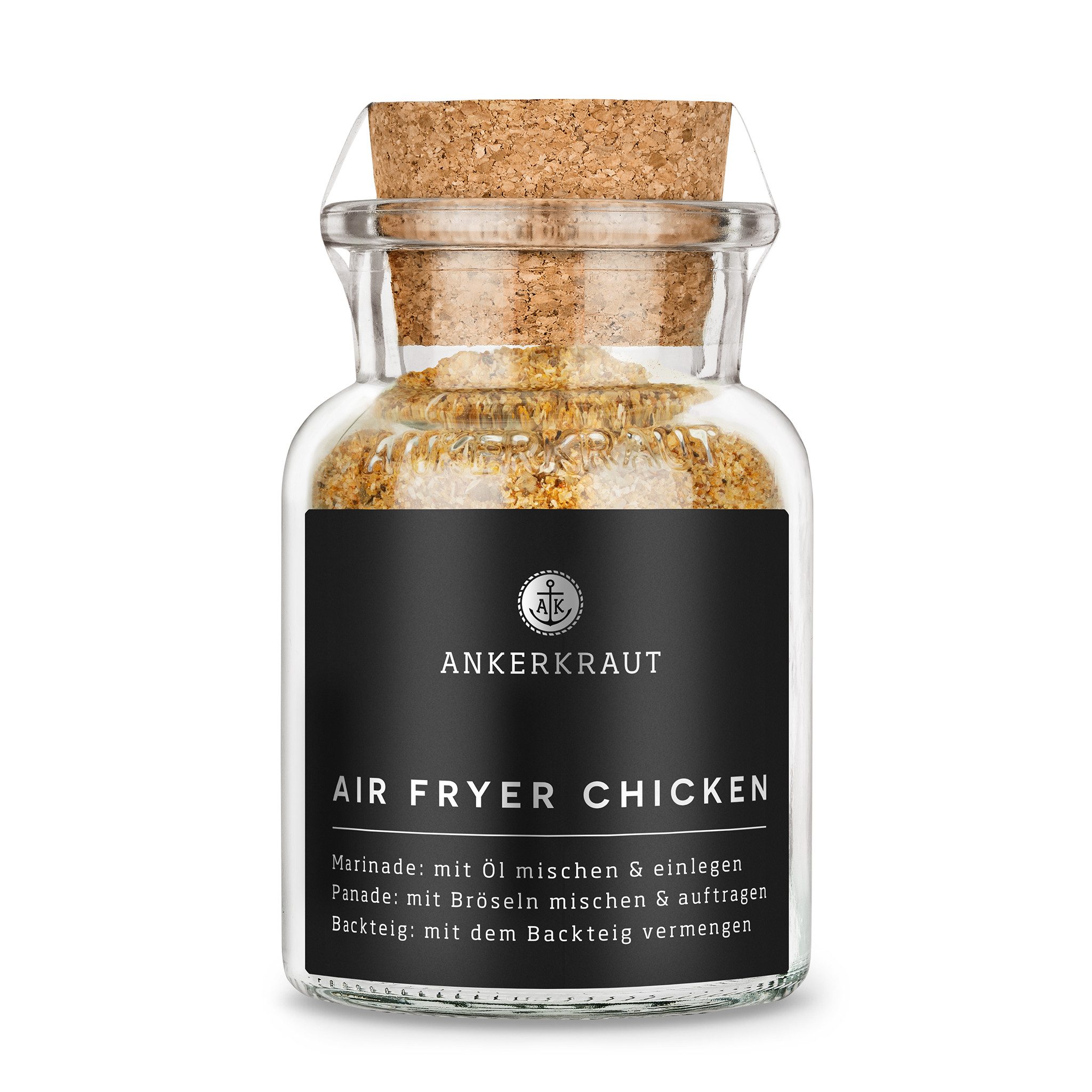 Ankerkraut Gewürz Air Fryer Chicken, 105g im Korkenglas, Ankerkraut Gewürzsalz