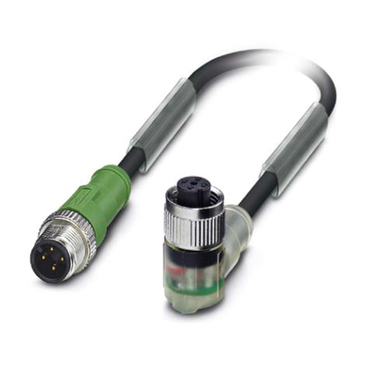 Phoenix Contact Sensor Titel:M12/M12 Verbindungsleitung mit LED 1xStift/1xBuchse gerade/gewi