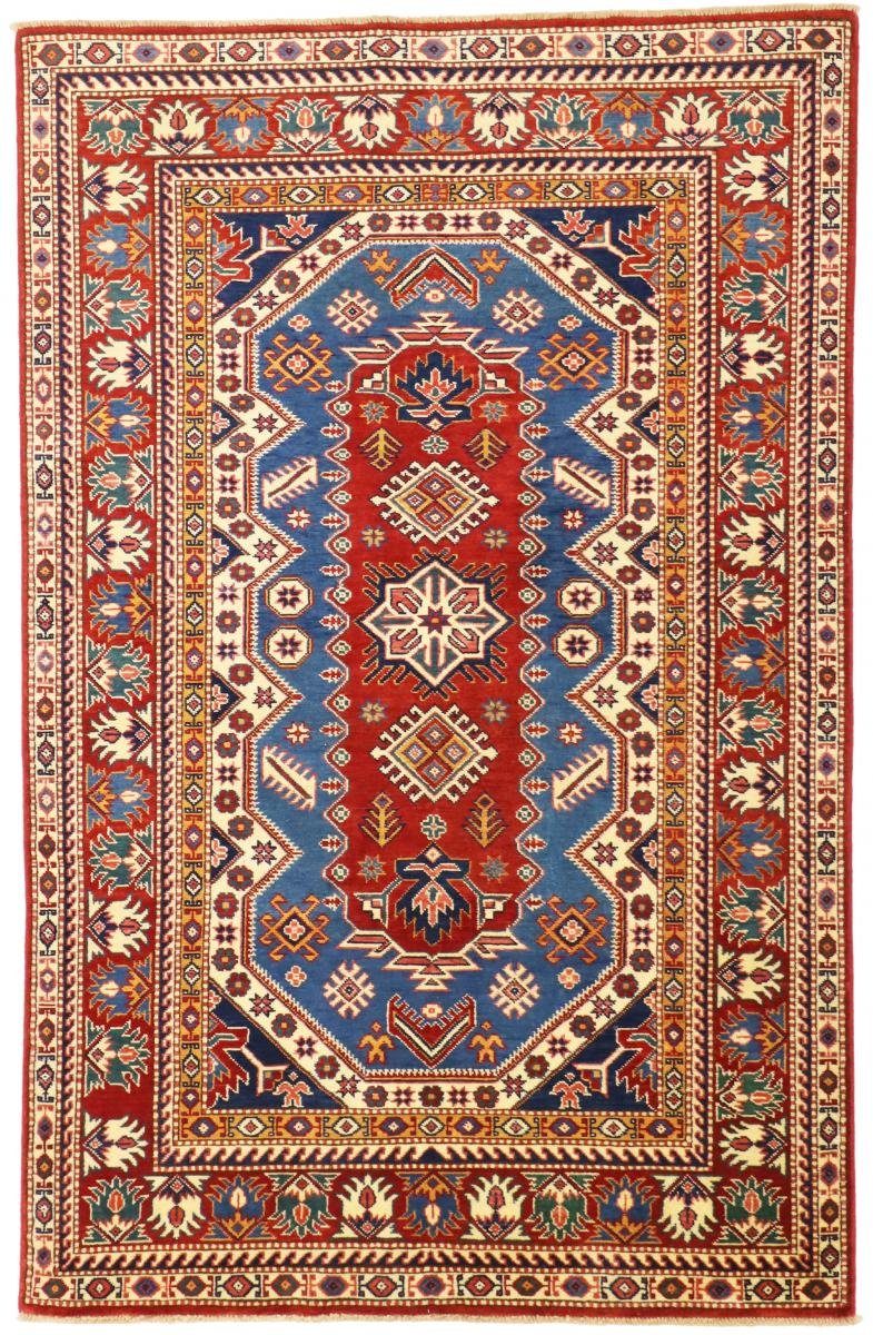 Orientteppich Afghan Shirvan 122x190 Handgeknüpfter Orientteppich, Nain Trading, rechteckig, Höhe: 12 mm