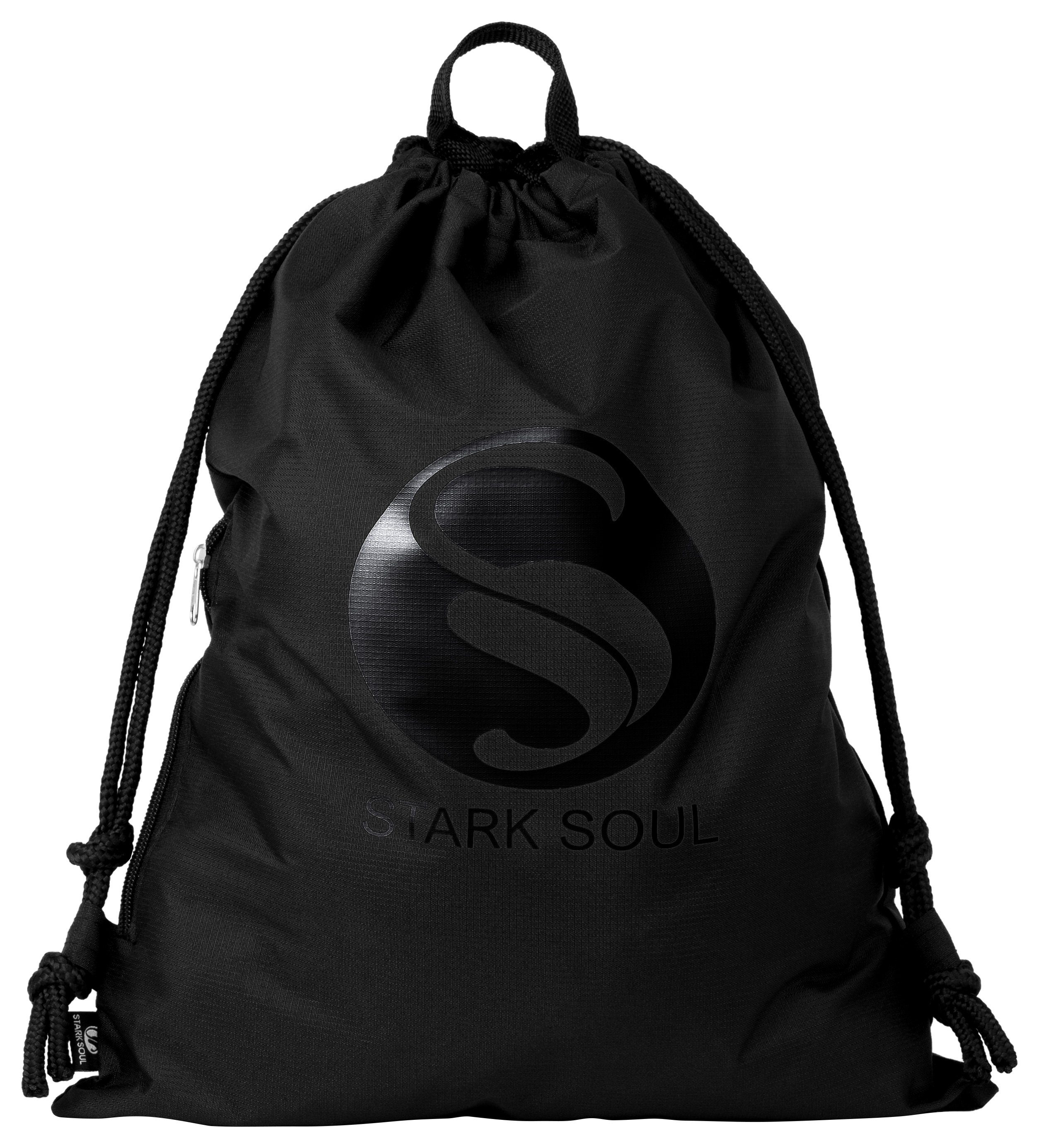 Stark Soul® Turnbeutel Turnbeutel-Rucksack mit Tragegriff und Seitentasche
