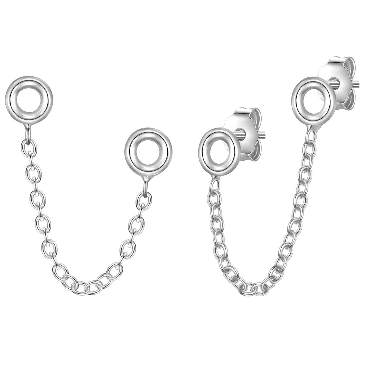 Paar Ohrstecker silber