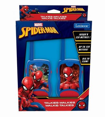 Lexibook® Walkie Talkie Spider-Man Walkie-Talkies bis zu 120 Meter Reichweite mit Gürtelclip