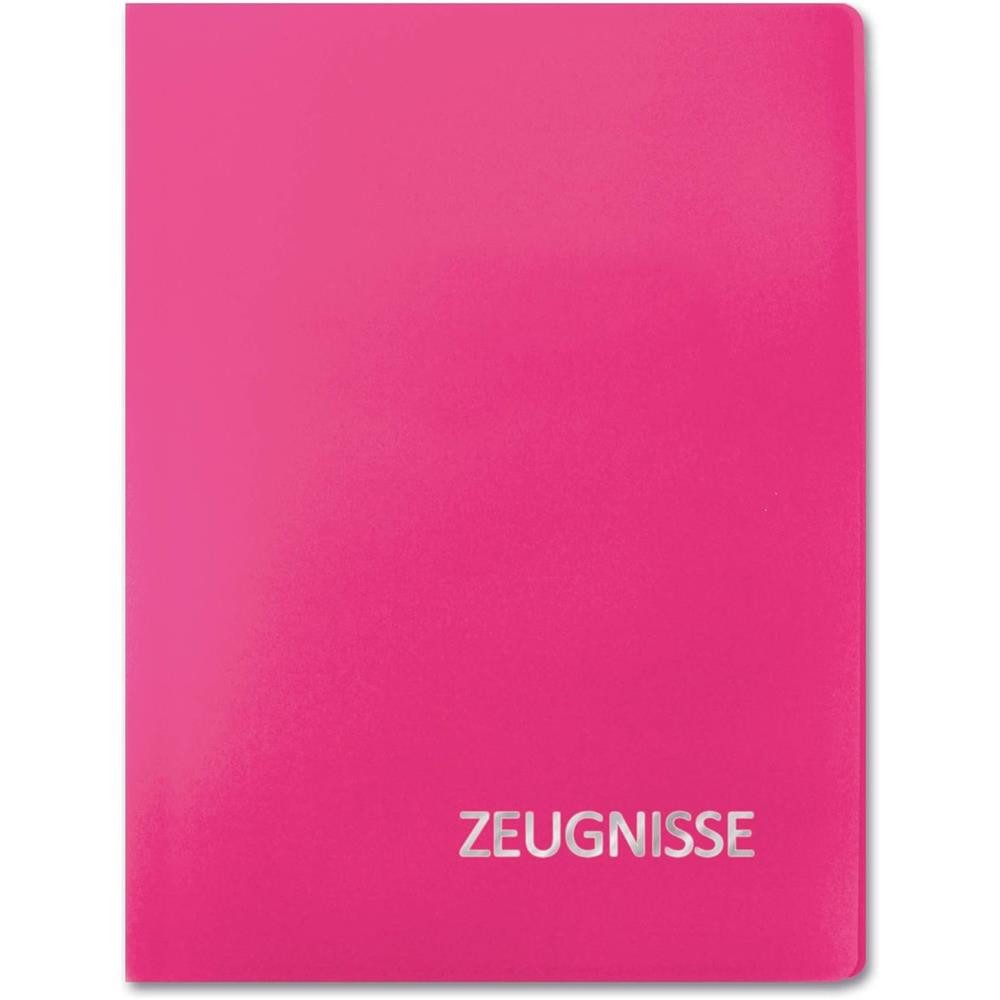Roth Organisationsmappe Zeugnismappe Basic Magenta Pink, Präsentationsmappe Dokumentenmappe Zeugnisse