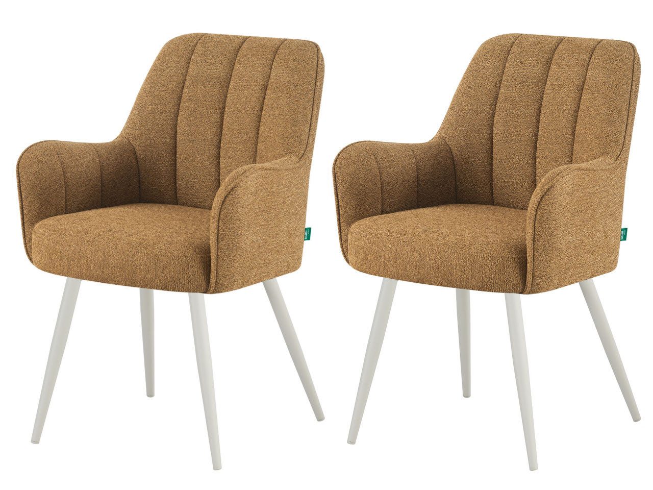 DUBI Möbel Drehstuhl THOMAS-ROMY 2er-Set, verschiedene Gestelle, Federkern, 2er-Set