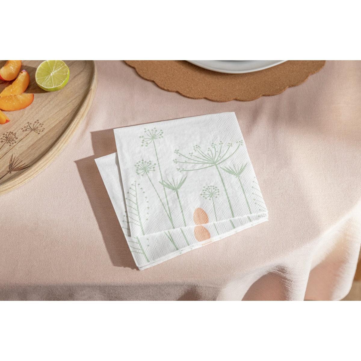 Räder Papierserviette Design Serviette Osterwiese (20-teilig)