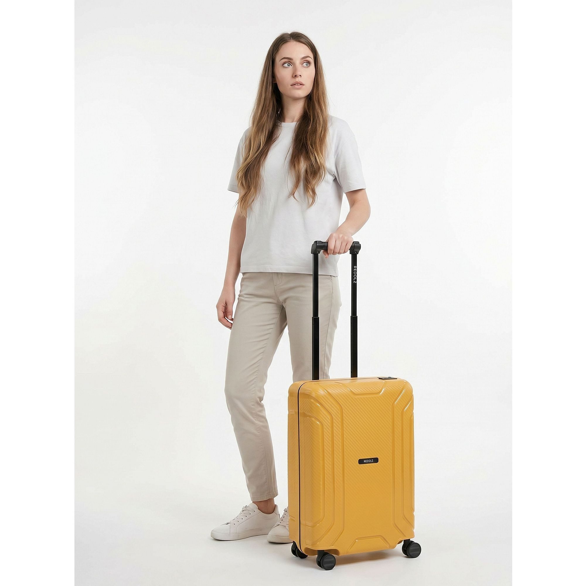 Redolz Handgepäck-Trolley Essentials 15, 4 Rollen, Polypropylen