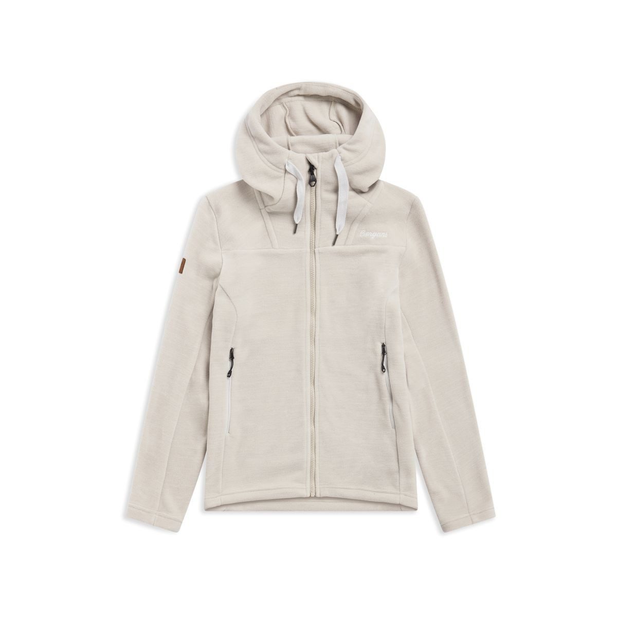 Bergans Fleecejacke Hareid Fleece Hood Jacket Women Wärmende Fleecejacke aus recyceltem Polartec® für vielseitigen