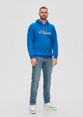 s.Oliver Sweatshirt Sweatshirt mit Labelprint Blende, Logo