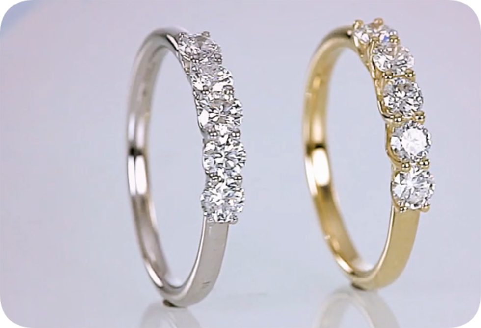 Jumpeak Diamantring ring gold damen 585 echtgold,Ringe für Männer und Frauen,Ehering, geschenk für frau,liebes geschenk für sie,Jubiläumsgeschenk